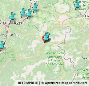 Mappa Strada della Comunità de Fiem, 38035 Moena TN, Italia (19.82909)