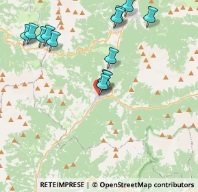 Mappa Via de S. Pellegrino, 38035 Moena TN, Italia (4.34308)