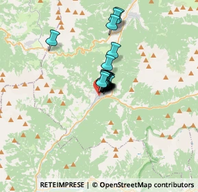 Mappa Via de S. Pellegrino, 38035 Moena TN, Italia (1.455)