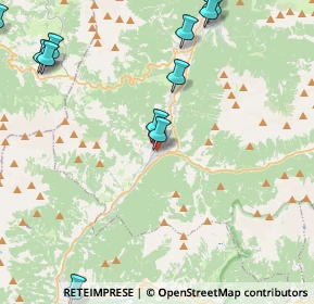 Mappa Via de S. Pellegrino, 38035 Moena TN, Italia (5.92308)