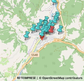 Mappa Via de S. Pellegrino, 38035 Moena TN, Italia (0.6185)