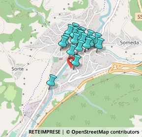 Mappa Via de S. Pellegrino, 38035 Moena TN, Italia (0.3105)
