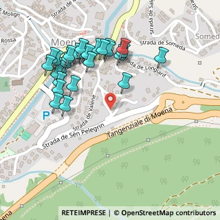 Mappa Via Campagnola, 38035 Moena TN, Italia (0.25357)
