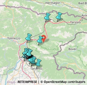 Mappa Via Rivoli Sagata, 33010 Chiusaforte UD, Italia (16.0315)