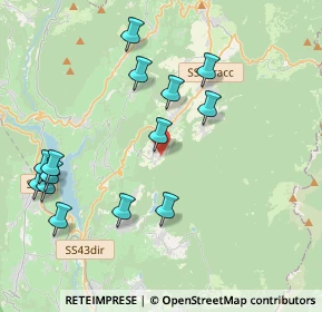 Mappa Via delle Fontanelle, 38010 Spormaggiore TN, Italia (4.32929)