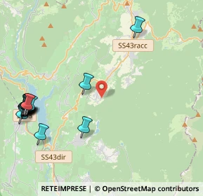 Mappa Via delle Fontanelle, 38010 Spormaggiore TN, Italia (5.55188)