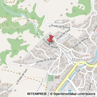 Mappa Via Alto Adige, 11, 38035 Moena TN, Italia, 38039 Vigo di Fassa, Trento (Trentino-Alto Adige)
