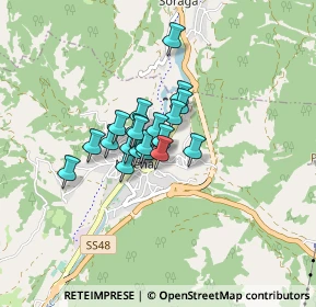 Mappa Str. de Cernadoi, 38035 Moena TN, Italia (0.4645)