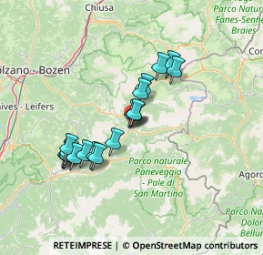 Mappa Str. de Cernadoi, 38035 Moena TN, Italia (11.73722)