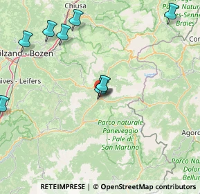 Mappa Moena, 38035 Moena TN, Italia (19.63)