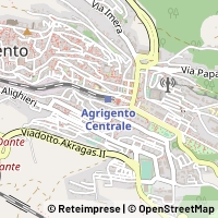 Kort Agrigento