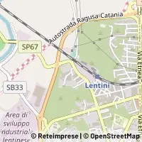 Map Lentini