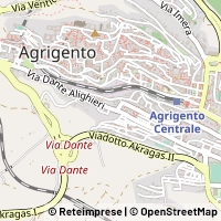 Mapa Agrigento