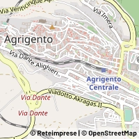Kort Agrigento
