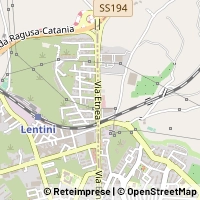 Hartă Carlentini