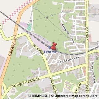 Mappa Via Stazione, 96016 Lentini SR, Italia, 96016 Lentini, Siracusa (Sicilia)