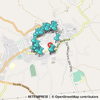 Mappa Via Isonzo, 93013 Mazzarino CL, Italia (0.377)
