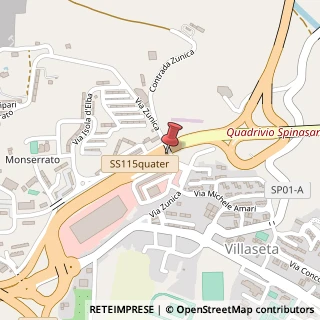 Mappa Via zunica 4, 92100 Agrigento, Agrigento (Sicilia)