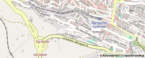 Mappa Agrigento