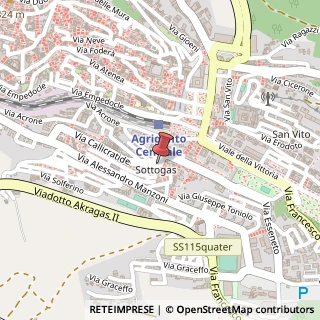 Mappa Via Callicratide, 13, 92100 Agrigento, Agrigento (Sicilia)