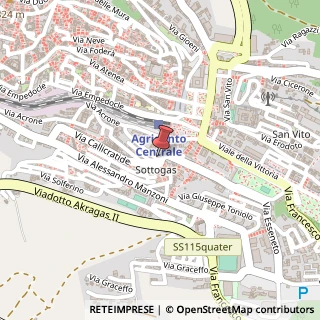 Mappa Via Esseneto,  22, 92100 Agrigento, Agrigento (Sicilia)