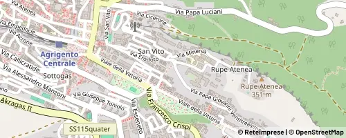 Mappa Agrigento
