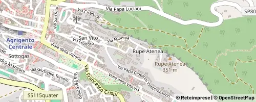 Mappa Agrigento