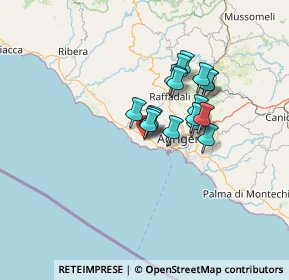 Mappa Via S. Calogero, 92010 Realmonte AG, Italia (10.64588)