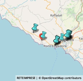Mappa Via S. Calogero, 92010 Realmonte AG, Italia (8.0495)