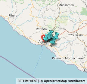 Mappa C.da Zunica - Monserrato Villaseta Agrigento, 92100 Agrigento AG, Italia (25.43941)