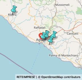 Mappa C.da Zunica - Monserrato Villaseta Agrigento, 92100 Agrigento AG, Italia (39.26786)