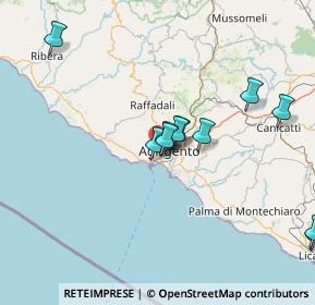 Mappa C.da Zunica - Monserrato Villaseta Agrigento, 92100 Agrigento AG, Italia (16.61091)