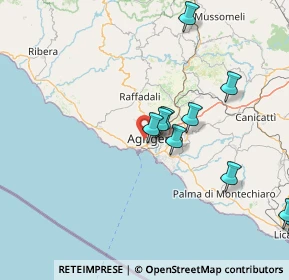 Mappa C.da Zunica - Monserrato Villaseta Agrigento, 92100 Agrigento AG, Italia (19.61727)