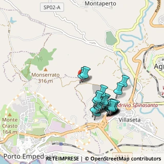 Mappa C.da Zunica - Monserrato Villaseta Agrigento, 92100 Agrigento AG, Italia (1.08929)