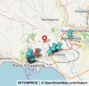 Mappa C.da Zunica - Monserrato Villaseta Agrigento, 92100 Agrigento AG, Italia (2.046)