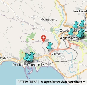 Mappa C.da Zunica - Monserrato Villaseta Agrigento, 92100 Agrigento AG, Italia (3.06467)