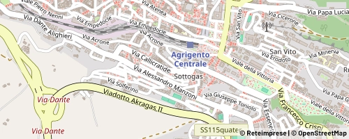 Mappa Agrigent