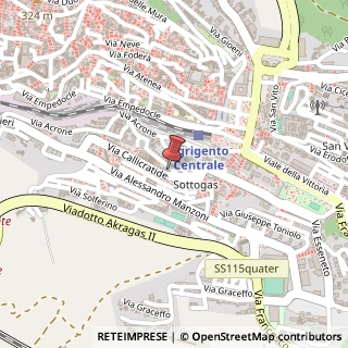 Mappa Via Callicratide, 10, 92100 Agrigento, Agrigento (Sicilia)
