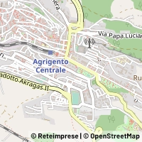 خريطة Agrigento