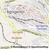 Kort Agrigento