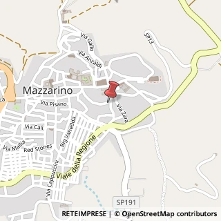 Mappa Via Longo, 80, 93013 Mazzarino, Caltanissetta (Sicilia)