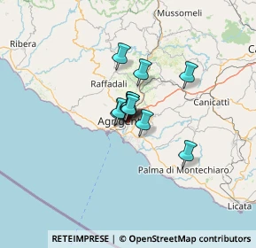 Mappa , 92100 Agrigento AG, Italia (6.6825)