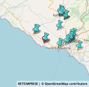 Mappa 92010 Realmonte AG, Italia (9.1455)