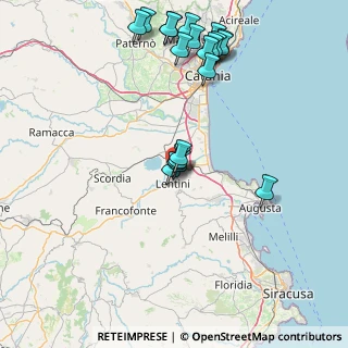 Mappa Via Curie Marie, 96016 Lentini SR, Italia (19.9405)