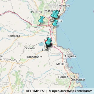 Mappa Via Curie Marie, 96016 Lentini SR, Italia (11.02417)