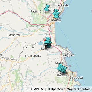 Mappa Via Curie Marie, 96016 Lentini SR, Italia (14.816)