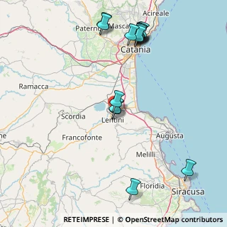 Mappa Via Curie Marie, 96016 Lentini SR, Italia (20.92786)