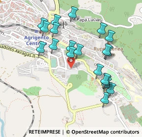 Mappa Vicolo Lentia Muscia, 92100 Agrigento AG, Italia (0.543)