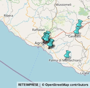 Mappa Vicolo Lentia Muscia, 92100 Agrigento AG, Italia (7.9575)