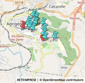 Mappa Vicolo Lentia Muscia, 92100 Agrigento AG, Italia (0.8225)